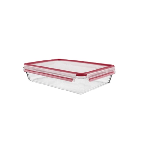 Tefal Masterseal Glass Rectangular 3L Container - K3010612
