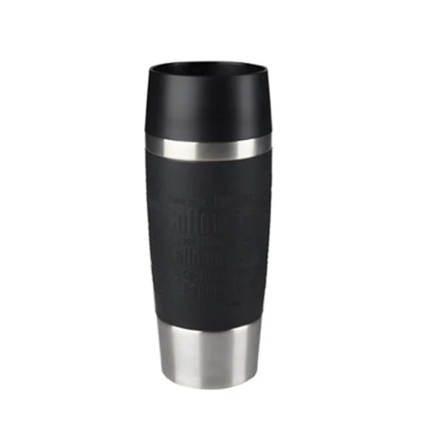 Tefal 0.36L Travel Mug, Black/Silver - K3081114