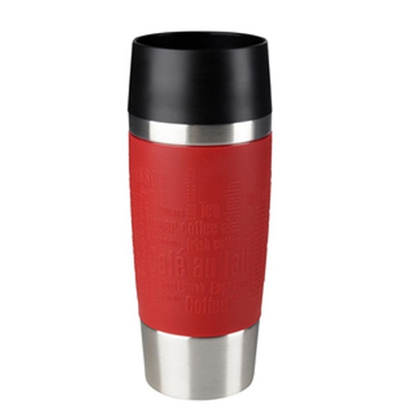 Tefal 0.36L Travel Mug, Red/Silver - K3084114