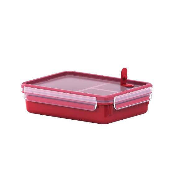 Tefal Masterseal Micro Rectangular 1.2L Plastic Container Inserts - K3102412