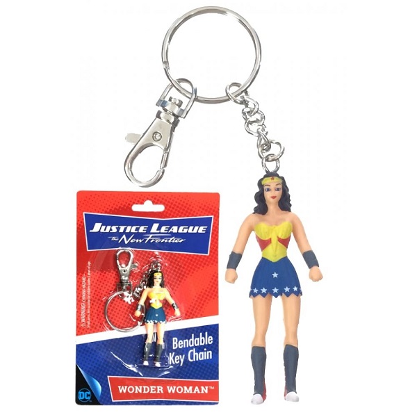 DC New Frontier Wonder Woman Bendable Keychain - KRB3903