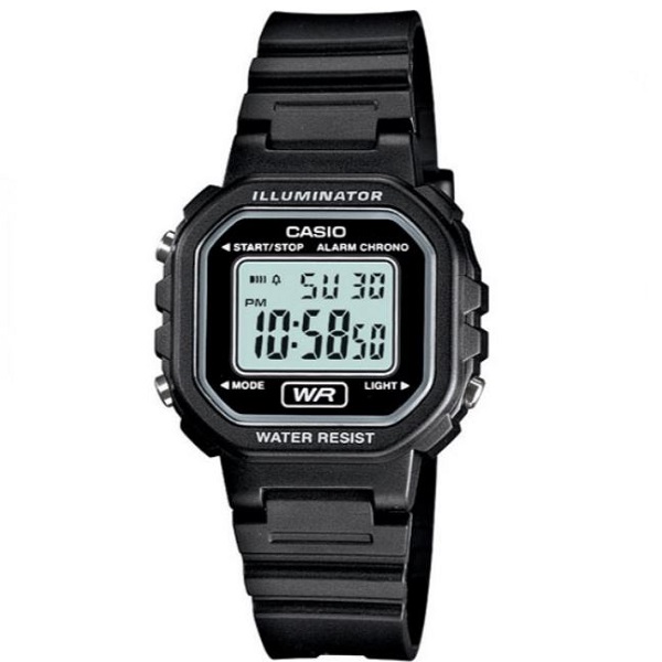 Casio Illuminator Watch For Women- Digital Watch - LA-20WH-1ADF