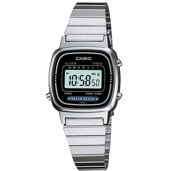 Casio Digital Watch for Women - LA670WD-1DF