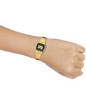 Casio Women Black Dial Gold Stainless Steel Strap Watch - LA670WGA-1DF