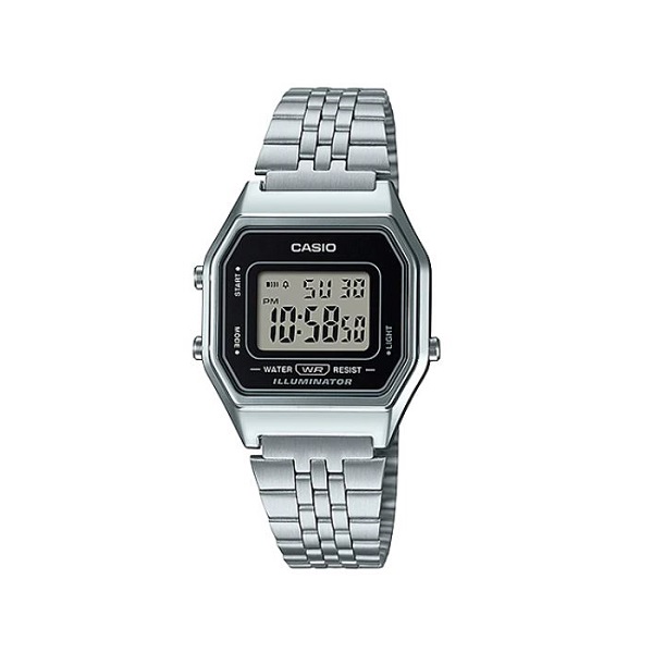 Casio Vintage Series Stainless Steel Watch for Women - LA680WA-1DF