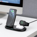 Aukey 3 in 1 AirCore Wireless Charging Station Stand Charging Dock - LC-A3 BK