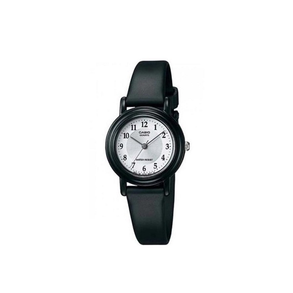 Casio Analog Black Rubber Strap Women's Watch - LQ-139AMV-7B3LDF