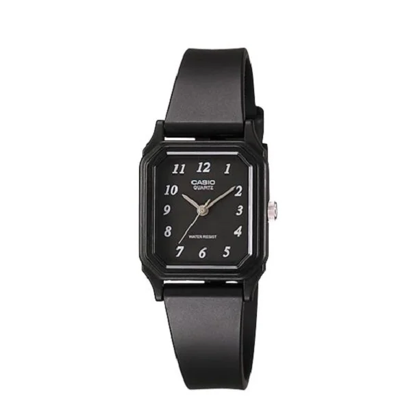 Casio Ladies Analog Rubber Watch LQ-142-1BDF (Black)