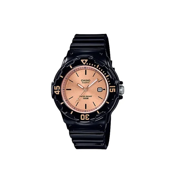 Casio Youth Women's Black Resin Band Watch - LRW-200H-9E2VDF