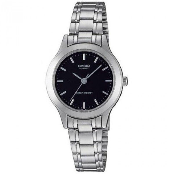 Casio Casual Watch For Women Analog Silver - LTP-1128A-1ARDF