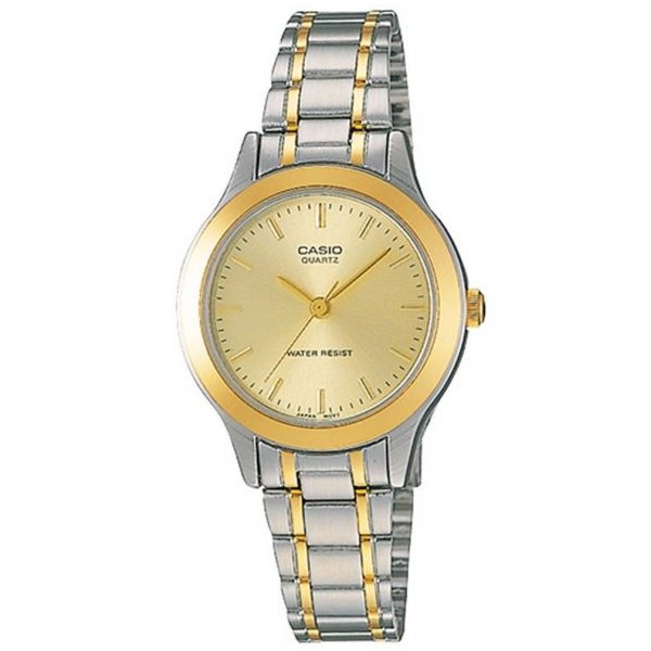 Casio for Women Analog Stainless Steel Watch - LTP-1128G-9ARDF