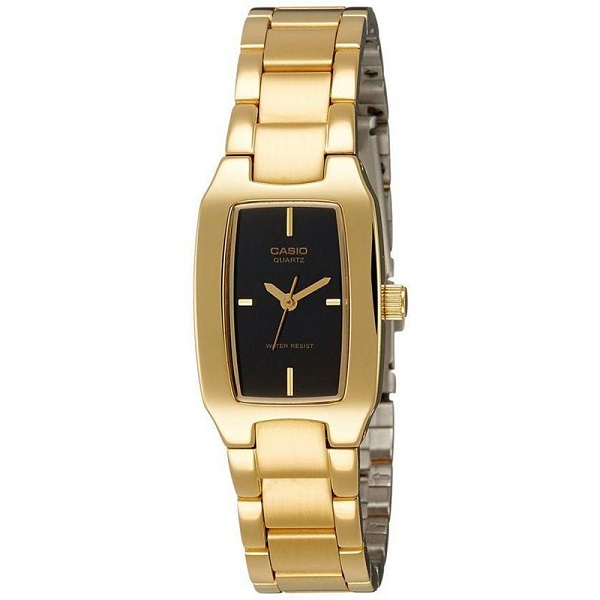 Casio Women's Gold Stainless Steel Strap Watch LTP-1165N-1CRDF