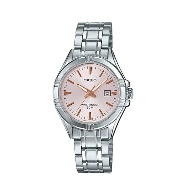 Casio Women's Stainless Steel Band Watch - LTP-1308D-4AVDF
