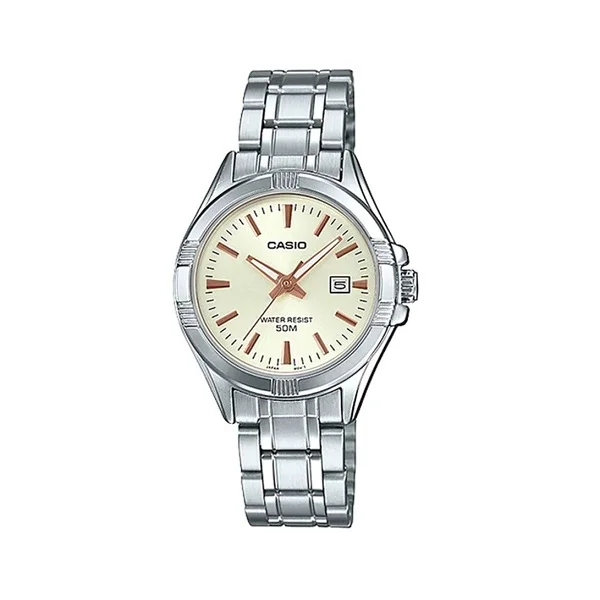 Casio Women's Stainless Steel Band Watch - LTP-1308D-9AVDF
