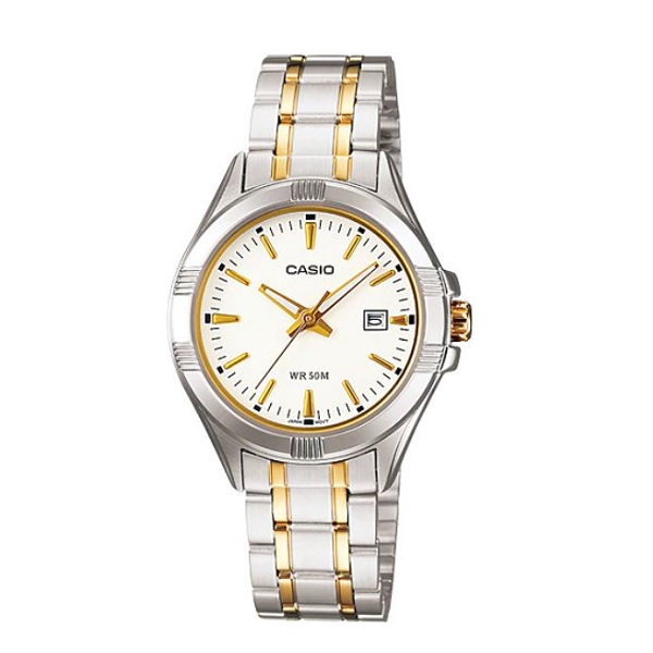 Casio Analog Stainless Steel Women Watch - LTP-1308SG-7AVDF