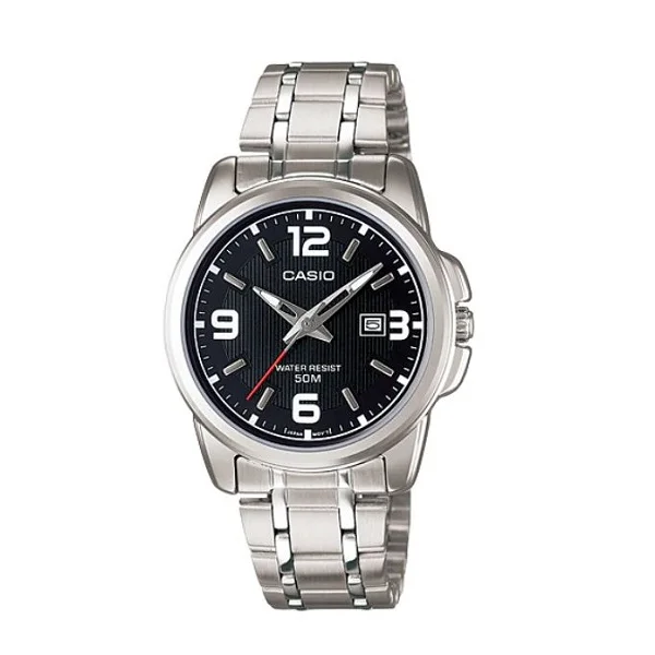 Casio Enticer Analog Stainless Steel Band Watch for Women - LTP-1314D-1AVDF
