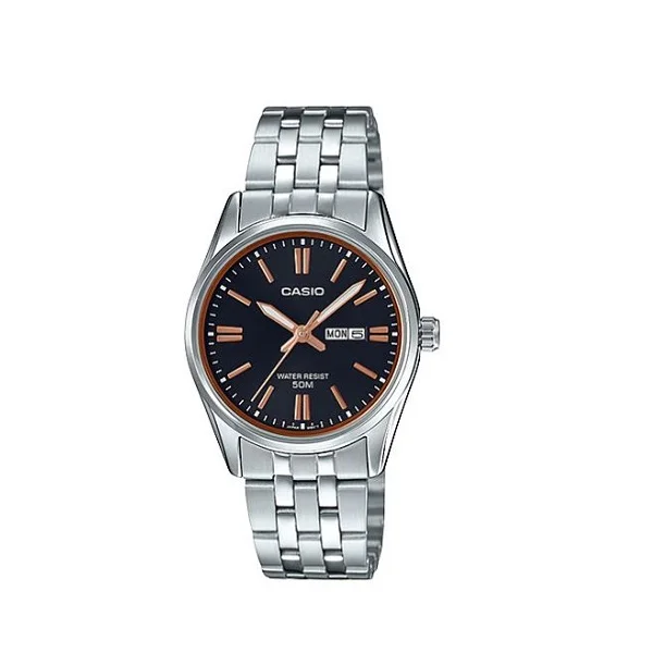 Casio Analog Stainless Steel Watch for Women - LTP-1335D-1A2VDF