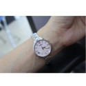 Casio Pink Dial Stainless Steel Watch for Women - LTP-E160D-4ADF
