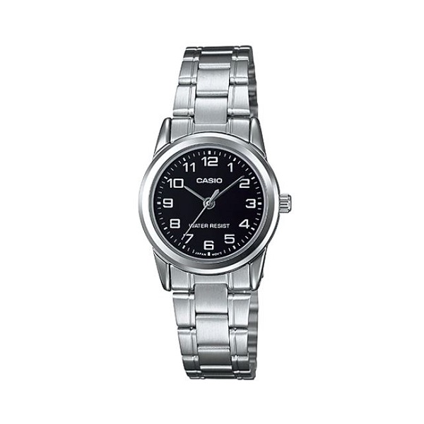 Casio Wrist Stainless Steel Watch for Women - LTP-V001D-1BUDF