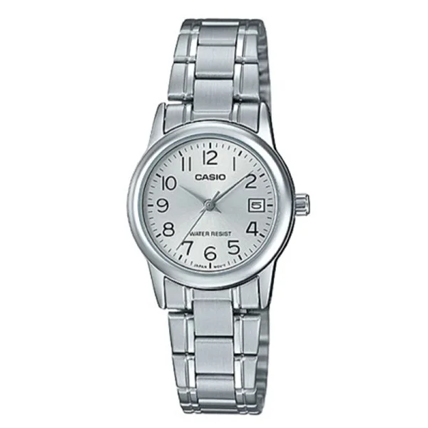 Casio Analog Steel Watch for Women - LTP-V002D-7BUDF