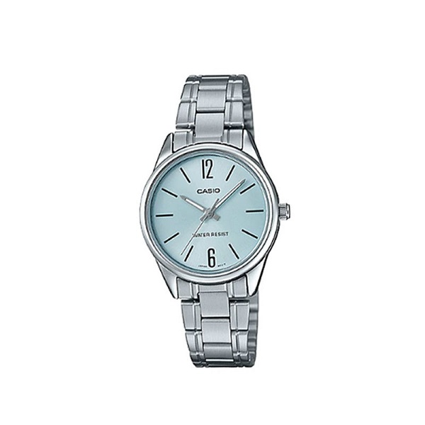 Casio Women's Stainless Steel Analog Watch - LTP-V005D-2BUDF