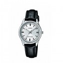 Casio Casual Watch For Unisex Analog Leather - LTP-V005L-7AUDF