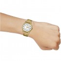Casio Analog Stainless Steel Gold Dial Women's Watch - LTP-V006G-7BUDF
