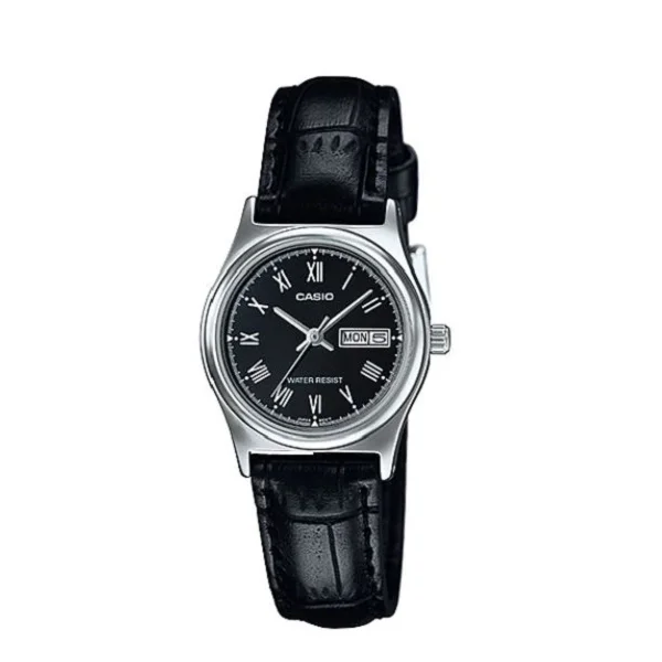 Casio Analog Leather Watch for Women - LTP-V006L-1BUDF