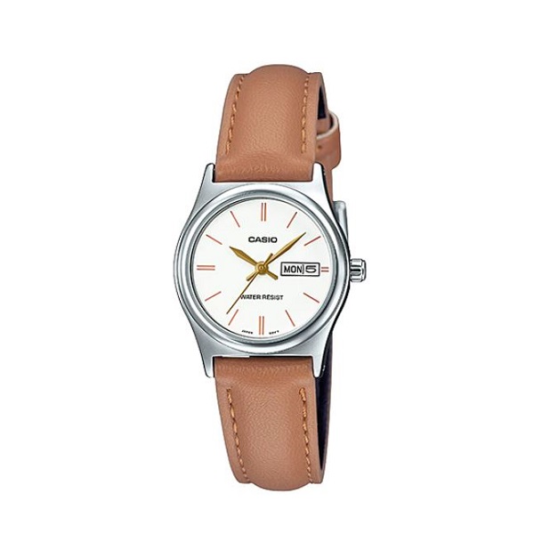 Casio Leather Band Analog Watch for Women - LTP-V006L-7B2UDF