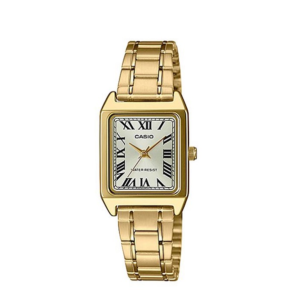 Casio Analog Stainless Steel White Dial Women's Watch - LTP-V007G-9BUDF