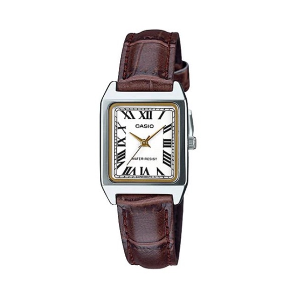 Casio Leather Band Analog Watch for Women - LTP-V007L-7B2UDF