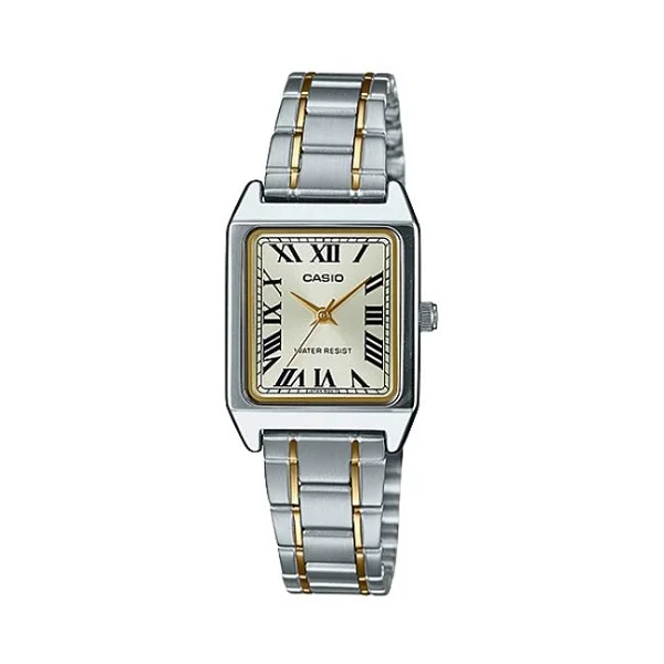 Casio Stainless Steel Analog Watch for Women - LTP-V007SG-9BUDF