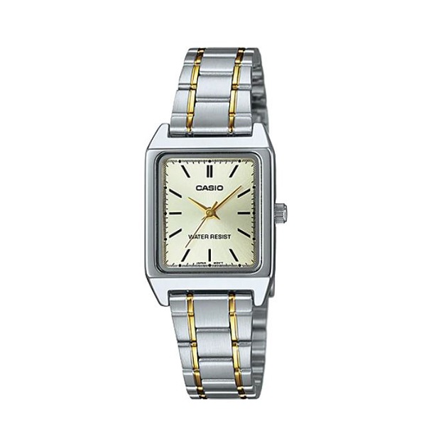 Casio Stainless Steel Wrist Watch for Women - LTP-V007SG-9EUDF