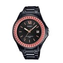 Casio Women's Black Dial Silicone Band Watch - LX-500H-1EVDF