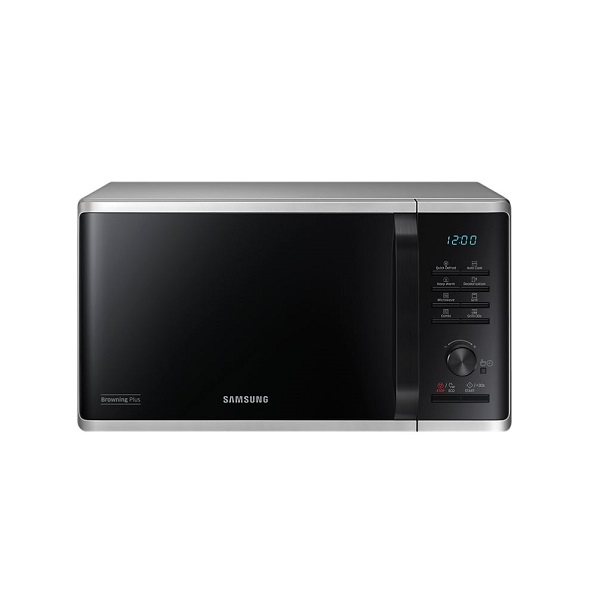 Samsung 23Ltr, 1100W Microwave Oven Grill with Quick Defrost, Silver - MG23K3515