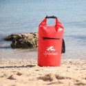 SPLASHERS Waterproof Floating 20L Capacity Dry Bag with 2 Shoulder Straps, Red - MOSP0001