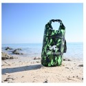 SPLASHERS Waterproof Floating 20L Capacity Dry Bag with 2 Shoulder Straps, Camouflage Light Green - MOSP0004