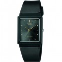 Casio Men's Black Resin Analog Quartz Watch with Black Dial - MQ-38-1ADF