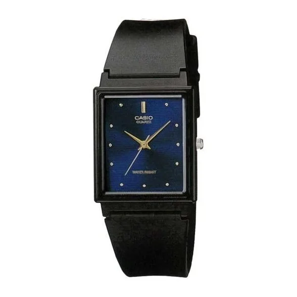 Casio Men's Blue Dial Resin Band Watch - MQ-38-2ADF