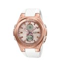 Casio Baby-G Rose-Gold Dial Analog-Digital Women's Watch - MSG-C100G-7ADR
