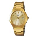 Casio Men's Gold Stainless Steel Strap Watch MTP-1170N-9ARDF