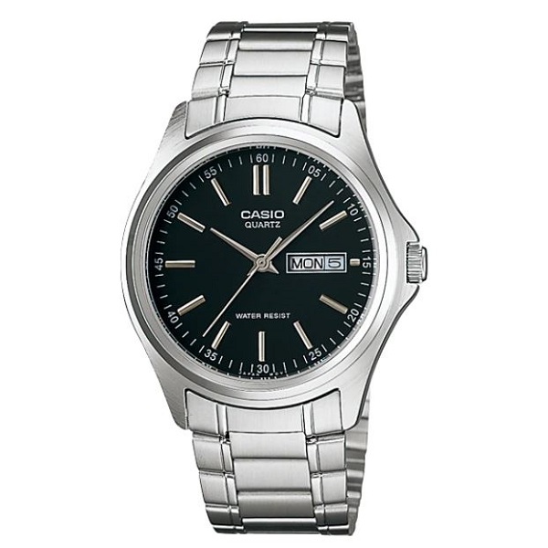 Casio Enticer Analog Black Dial Men's Watch - MTP-1239D-1ADF