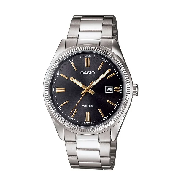 Casio Enticer Analog Black Dial Watch for Men - MTP-1302D-1A2VDF