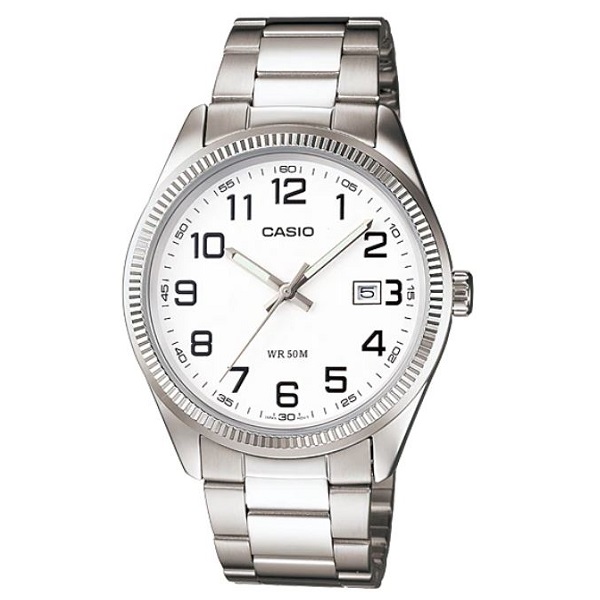 Casio Analog Dial Stainless Steel Band Watch for Men  - MTP-1302D-7BVDF