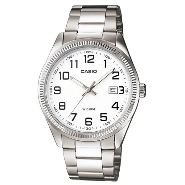 Casio Analog Dial Stainless Steel Band Watch for Men  - MTP-1302D-7BVDF