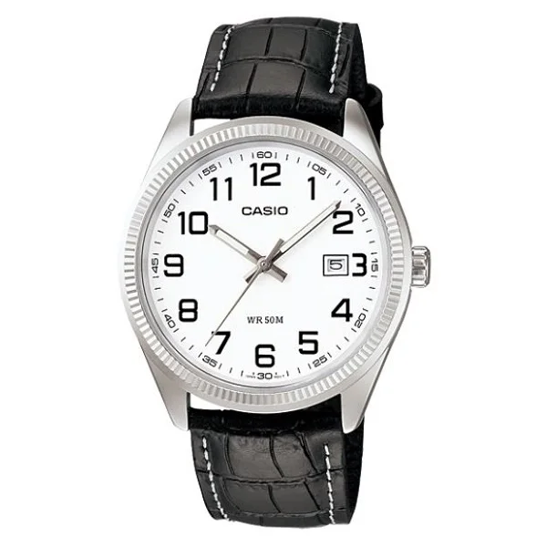 Casio Enticer Analog White Dial Men's Watch - MTP-1302L-7BVDF
