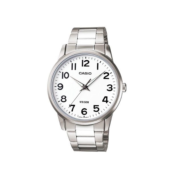Casio Analog Dial Stainless Steel Watch for Men  - MTP-1303D-7BVDF