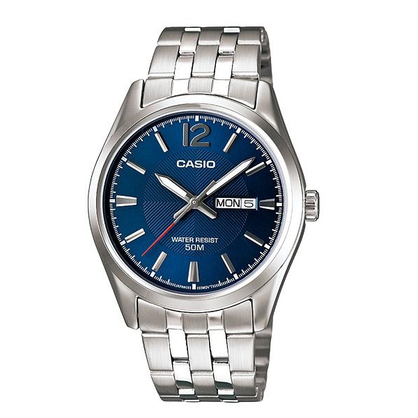 Casio Stainless Steel Analog Watch For Men, MTP-1335D-2AVDF