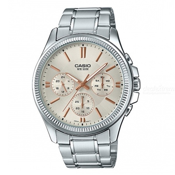 Casio Enticer Stainelss Steel Watch for Men - MTP-1375D-7A2VDF