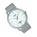Casio Analog Stainless Steel Dress Watch for Men - MTP-B100M-7EVDF